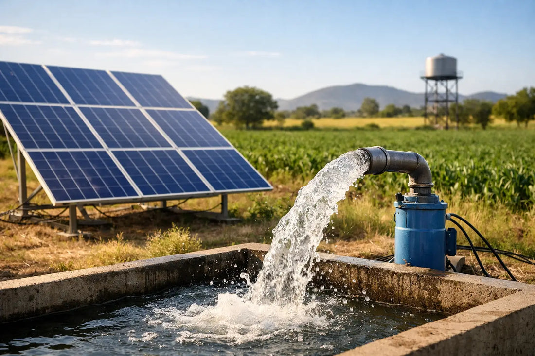 Solar Water Pumping for Reliable Rural Supply