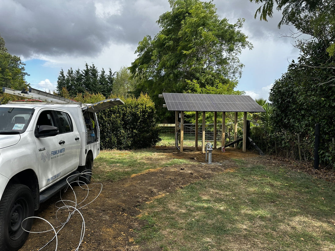 Solar Bore Pump System Design for NZ Properties