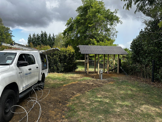 Solar Bore Pump System Design for NZ Properties