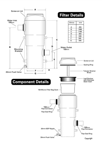 Rainwater Tank Pre Filter