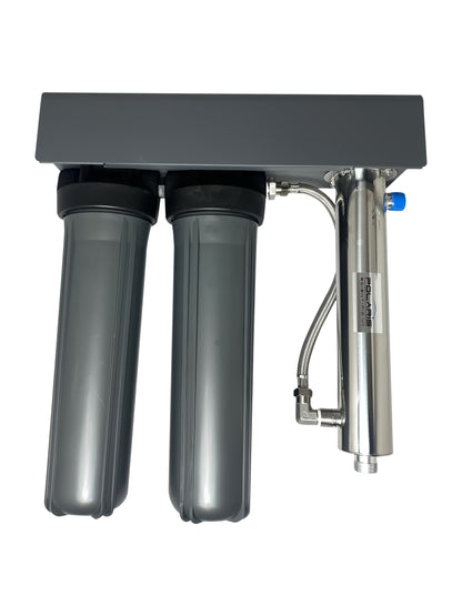 Polaris 20" Twin UV system 78LPM including 20 & 1 Micron